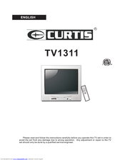 Curtis TV1311 Manuel utilisateur | Fixfr