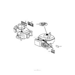 Blade Kit, Model 02605 HoverPro 550 Machine