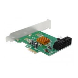 DeLOCK 90382 4 port SATA PCI Express Card Fiche technique | Fixfr