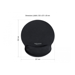 DeLOCK 12559 Ergonomic Mouse pad Fiche technique | Fixfr