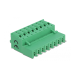 DeLOCK 66503 Terminal block set for PCB 8 pin 5.08 mm pitch vertical Fiche technique