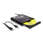 DeLOCK 42293 5.25 External Enclosure Slim IDE &gt; USB 2.0 Fiche technique