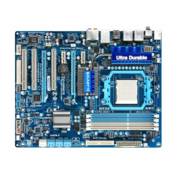 Gigabyte GA-790XTA-UD4 Motherboard Manuel du propriétaire | Fixfr