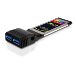 Transcend PNU3 USB3.0 EXPRESSCARD ADAPTER Manuel utilisateur