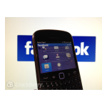 Blackberry FACEBOOK FOR SMARTPHONES Manuel utilisateur