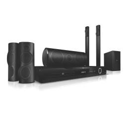 Philips HTS5540/12 Home Cinéma 5 enceintes Manuel utilisateur | Fixfr