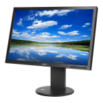 Acer B193WL Monitor Guide de d&eacute;marrage rapide