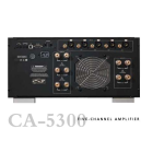Class&eacute; CA/CT-5300 5-Channel Amplifier Manuel du propri&eacute;taire