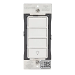 Leviton D2SCS-1BW In-Wall Scene Controller Switch Manuel utilisateur