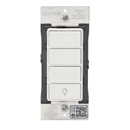Leviton D2SCS-1BW In-Wall Scene Controller Switch Manuel utilisateur | Fixfr
