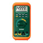 Extech Instruments MP530A MultiPro&reg; High-Performance MultiMeter Manuel utilisateur