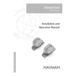 Navman DIESEL 3200 Capteurs de d&eacute;bit : Manuel AI + PDF