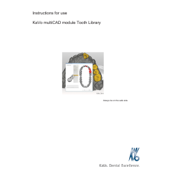 multiCAD module Egg Shell Provisional Prostheses