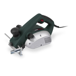 Powerplus POWXQ5502 ELECTRIC PLANER 800W Manuel du propriétaire | Fixfr