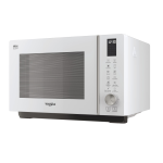 Whirlpool MWF 255 W Microwave Manuel utilisateur