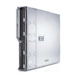 Dell PowerEdge M710 server Guide de démarrage rapide | Fixfr