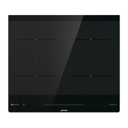 Gorenje IS646BG Table de cuisson à induction Manuel utilisateur | Fixfr