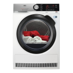 AEG T8DSR803D S&egrave;che-linge pompe &agrave; chaleur Manuel utilisateur