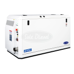 Sol&eacute; Diesel 40 GTA/GTAC Marine Generator Manuel utilisateur
