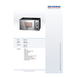 SEVERIN MW 7845 Manuel utilisateur