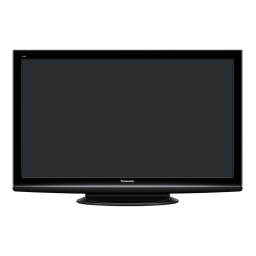 Panasonic TX-P42U20E Manuel d'Utilisation + IA Chat | Fixfr