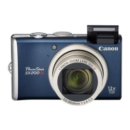 Canon PowerShot SX200 IS Manuel utilisateur | Fixfr