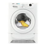 Zanussi ZDC8203W Manuel utilisateur