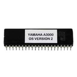 Yamaha A3000V2 Manuel utilisateur | Fixfr