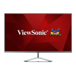 ViewSonic VX3276-2K-mhd MONITOR Mode d'emploi