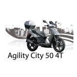 KYMCO 50 AGILITY CITY 4T Manuel utilisateur