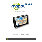 MAPPY iti 405 Manuel utilisateur