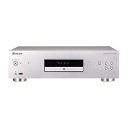 Pioneer PD-30 Manuel utilisateur | Fixfr