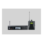 Shure PSM300 Stereo Personal Monitor System Mode d'emploi