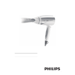 Philips HP8190/00 S&egrave;che-cheveux Manuel utilisateur