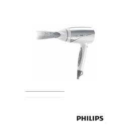 Philips HP8190/00 Sèche-cheveux Manuel utilisateur | Fixfr