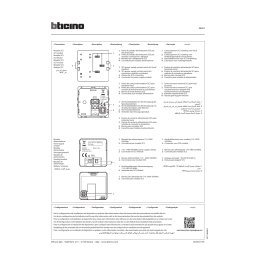 Bticino 348332 Manuel utilisateur | Fixfr