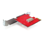 DeLOCK 91485 PCI Express Card Reader &gt; 1 slot external SD / SDIO card, 1 slot internal MS card Fiche technique
