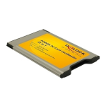 DeLOCK 91403 PCMCIA PC-Card Card Reader 38 in 1 Fiche technique