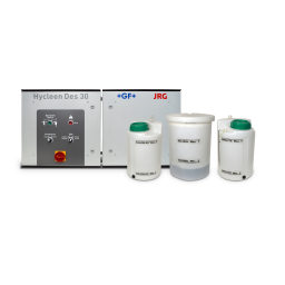 GF Hycleen Des 30 Manuel utilisateur | Fixfr