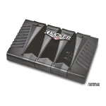 Kicker amplificateurs de la gamme KX150.2 / KX200.2 / KX250.2 Manuel utilisateur