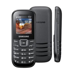 Samsung GT-E1207T Manuel utilisateur | Fixfr