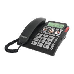 Tiptel Ergophone 1200 Manuel utilisateur | Fixfr