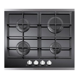 Küppersbusch GKS 6740.0 F-NL Gaseinbaugerät Manuel du propriétaire | Fixfr