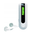 Philips SA2115/02 Baladeur audio &agrave; m&eacute;moire flash Manuel utilisateur