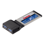 Hama 00062773 DVB-T PC Card, digital/analogue Manuel utilisateur