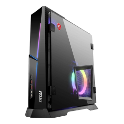 MSI MPG Trident 3 10th (GeForce 30 Series) DESKTOP Manuel du propriétaire | Fixfr