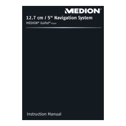 MEDION GoPal P5x60 Mode d'emploi avec IA Chat | Fixfr