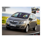 Opel Meriva 2011 Manuel utilisateur