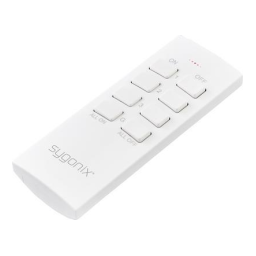 Sygonix SY-4730016 RSL Cordless remote control 3-channel Manuel du propriétaire | Fixfr