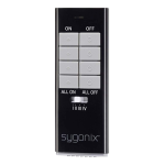 Sygonix SY-3523522 RS2W Wireless Remote control Manuel du propri&eacute;taire